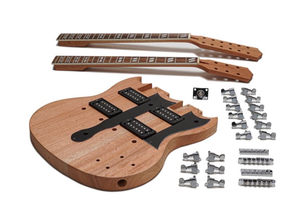 Solo DSGK-10 DIY Double Neck Electric Guitar Kit