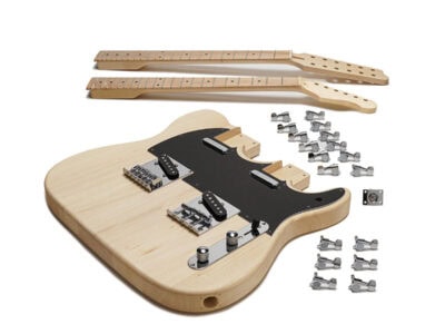 Solo DTCK-1 DIY Electric Double Neck Guitar Kit
