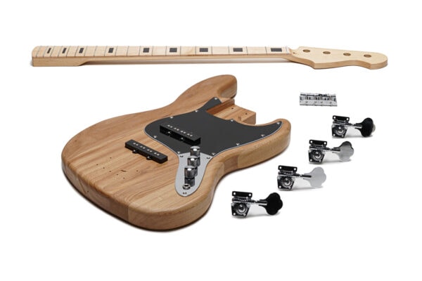 Electric Bass Guitar Kit With Ash Body