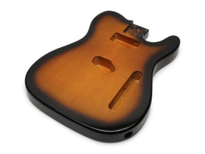 Solo TC Style Finished Guitar Body, 2 Tone Sunburst