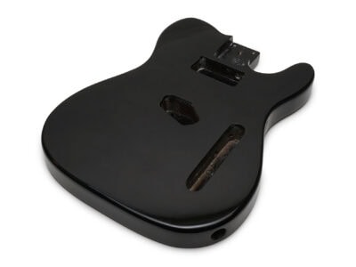 Solo TC Style Finished Guitar Body, Black