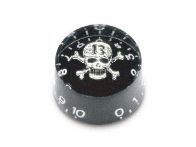 Solo Black Plastic Knob