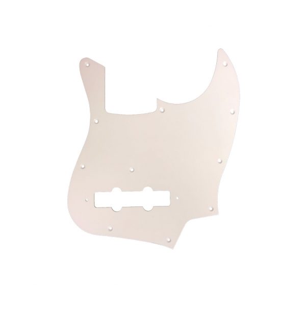 Solo Pro J Bass Style 1 Ply White Pickguard