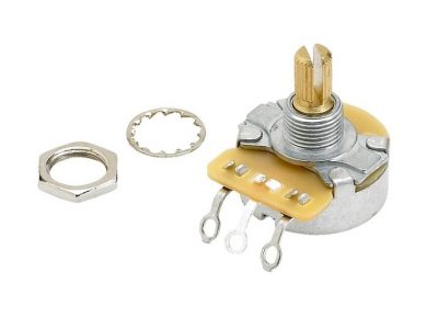 Fender® Pure Vintage 250K Split Shaft Potentiometer with Mounting Hardware