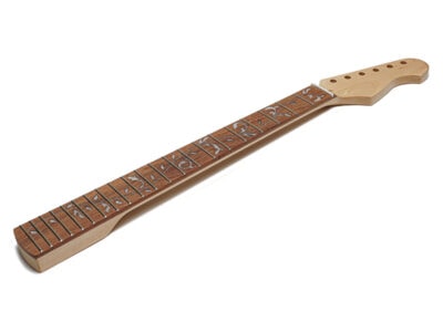 Fret Guitar Neck With Rosewood Fretboard & Vine Inlay