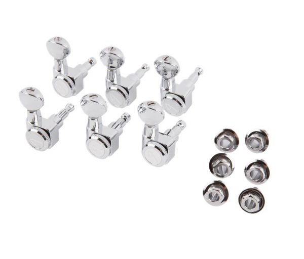 Fender® Locking Stratocaster®/Telecaster® Tuning Machines, Vintage Buttons