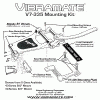 Vibramate V7-335-E Arch Top 8.0" Mounting Kit for Bigsby B7 & ES-335