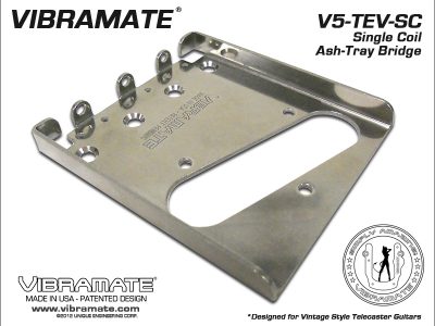 Vibramate V5-TEV Stage II Ashtray Bridge Only - Chrome