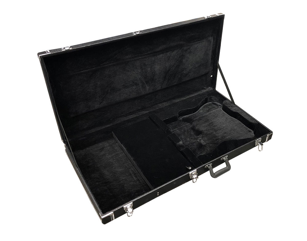 Shop Solo SB Style Guitar & Bass Double Neck Hardshell Case, Black Online