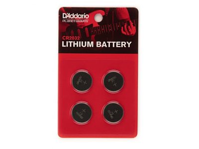 Planet Waves CR2032 Lithium Battery - 4-pack