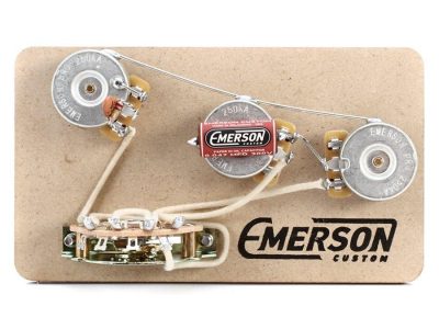 Emerson Custom 5-Way Strat Prewired Kit