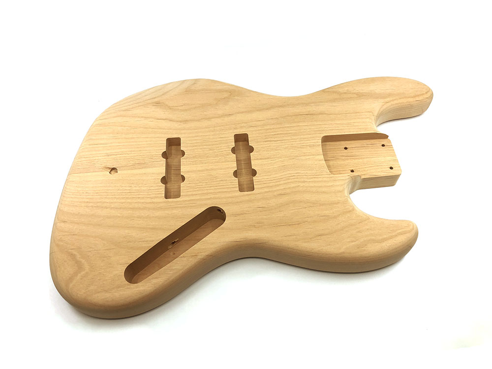 gazechimp Exquisite Handmade Guitar Unfinished Body Parts Material For JB Bass Guitar 
