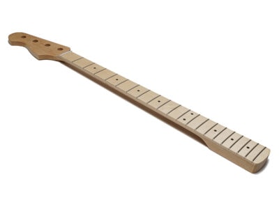Solo PB Style Left Handed Maple Bass Neck