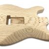 Solo Pro ST Style 1Pc Swamp Ash Unfinished Guitar Body