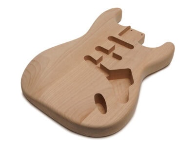 Solo Pro ST Style 3pc Alder Unfinished Guitar Body