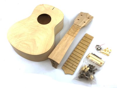 Soprano Ukulele DIY Kit, Basswood Body