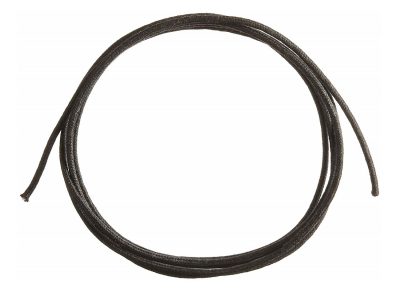 Solo Pro Black Cloth Covered Wire 22-Gauge 39"