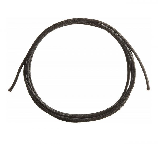 Solo Pro Black Cloth Covered Wire 22-Gauge 39"