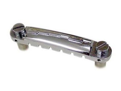 Solo Pro TV Guitar Tailpiece With Studs - Chrome