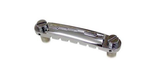 Solo Pro TV Guitar Tailpiece With Studs - Chrome