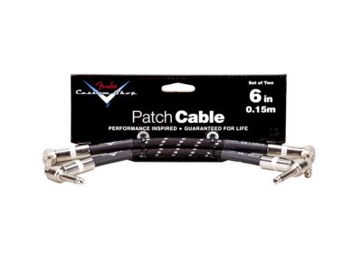 Custom Shop 2 Pack Black 6" Cables