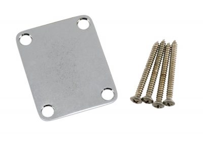 Guitar Neck Plate With Hardware