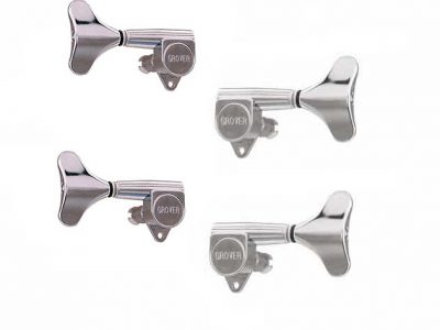 Grover 144C Rotomatic Mini 2 + 2 Machine Heads, Chrome