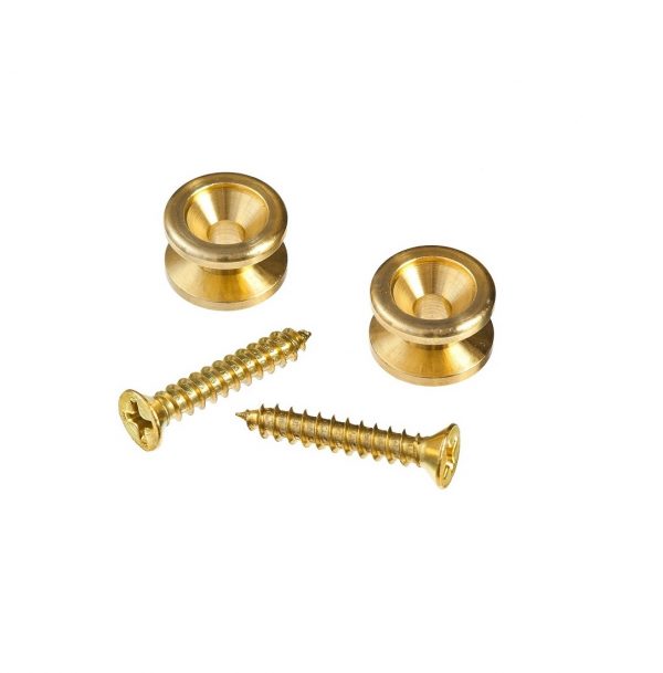 D'Addario Solid Brass End Pins - Brass