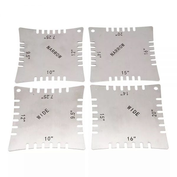 Solo Notched Radius Gauges Set of 4