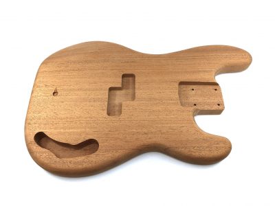 Solo Pro PB Style 1Pc Mahogany Sanded & Unfinished Bass Body