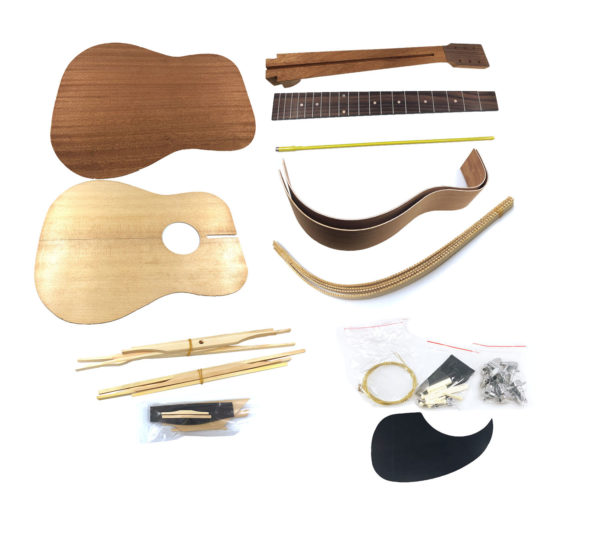 Shop Hosco Dreadnought Unassembled DIY Acoustic Guitar Kit Online