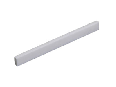 Hosco Flat Bottom Blank Bone Acoustic Guitar Saddle 83x8x3.2mm