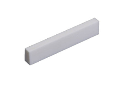 Hosco Flat Bottom Blank Bone Acoustic Guitar Nut 53x10x4.5-6mm