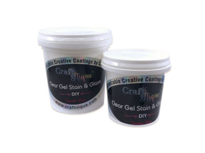 CraftNique Clear Gel Stain/Glaze Tintable Base