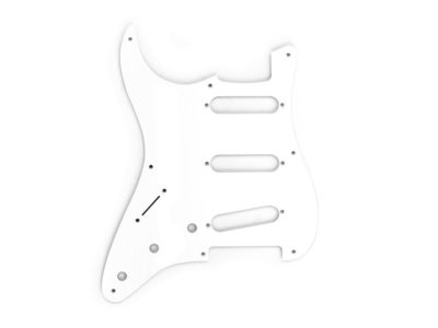 Fender 11-hole '60s Vintage Stratocaster Pickguard WHITE PEARL