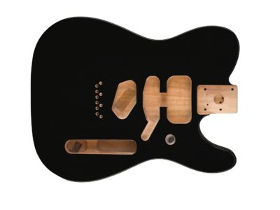 Fender® Deluxe Series Telecaster® SSH Alder Body Modern Bridge Mount, Black