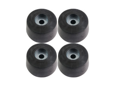 Solo Tapered Rubber Amplifier Feet - Pack of 4