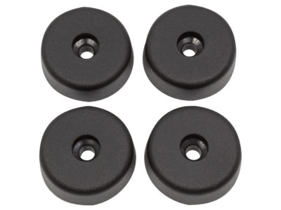 Solo Synthetic Rubber Amplifier Feet - Pack of 4