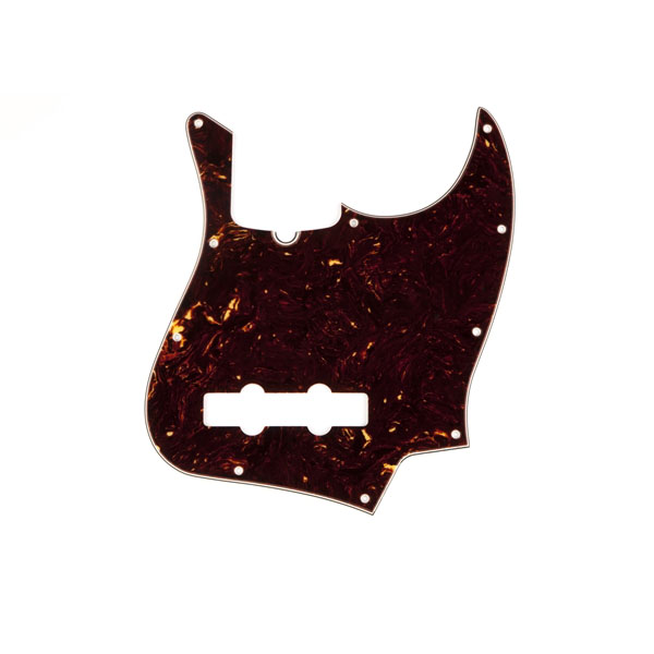 Shop Fender Pickguard Jazz Bass Tortoise Shell 4 Ply