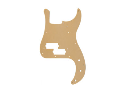 Fender® Pure Vintage Pickguard, '58 Precision Bass®, 10-Hole Mount, Gold Anodized - 1-Ply