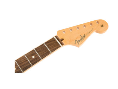 Fender® American Channel Bound Stratocaster® Neck, 21 Med Jumbo Frets, Rosewood
