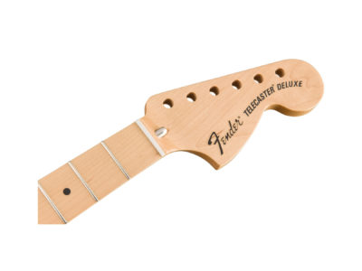 Fender® Classic Series '72 Tele® Deluxe Neck, 3-Bolt Mount, 21 Vintage-Style Frets - Maple Fingerboard