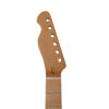 Solo TC Style 21 Fret Left Handed Roasted Maple Guitar Neck