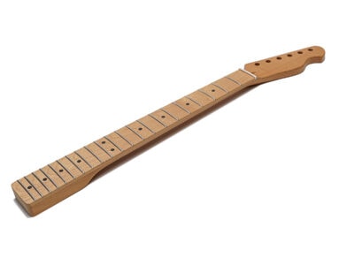 Solo- Fret Roasted Maple Short Scale Guitar Neck