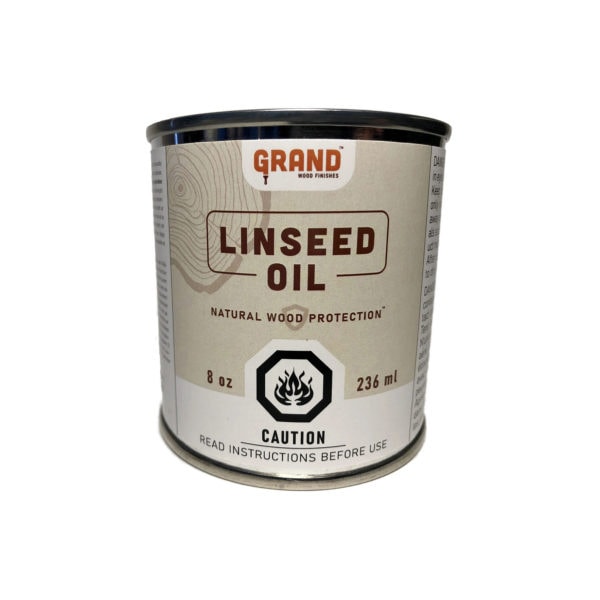 Grand Wood Finishes - Linseed Oil 8oz