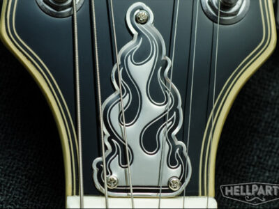 Hole Brass Epiphone® Style Burn Truss Rod Cover