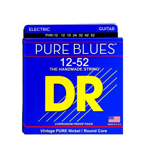 DR Strings PHR-12 Pure Blues Pure Nickel Wrap