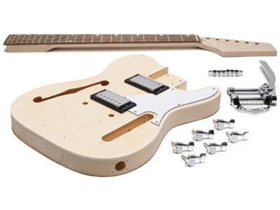 Solo TCTLK-0 DIY Electric Guitar Kit With Vibrato Trem