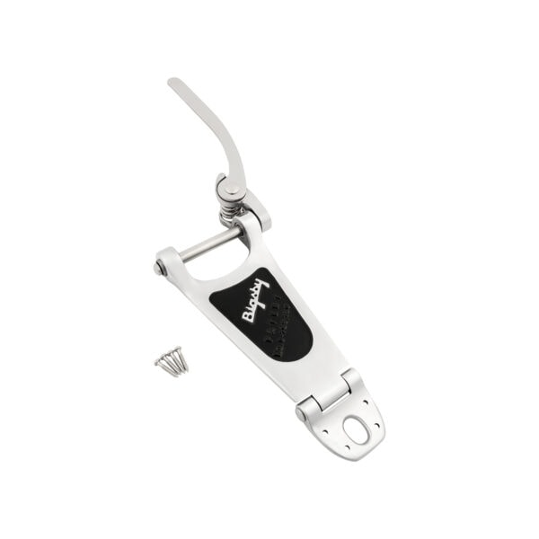 Bigsby® B6 Extra Short Hinge Vibrato Tailpiece - Polished Aluminum