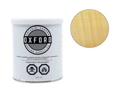 Oxford Nitrocellulose Lacquer - Aged Clear - Quart Tin - High Gloss